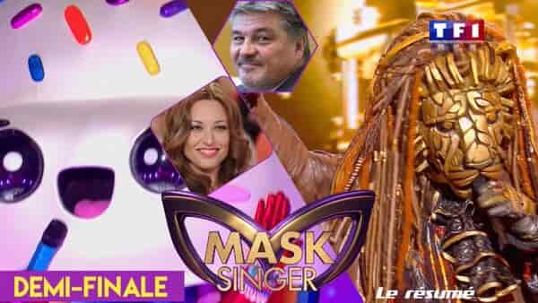 Mask Singer - TF1 - Demi-Finale - ©/-\ll in One TV, All rights reserved. Do not copy. Reproduction Interdite