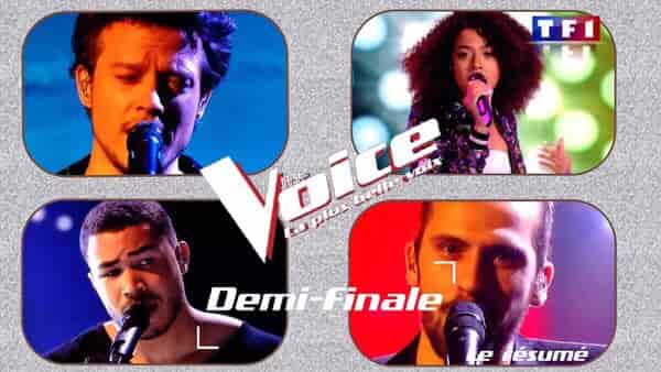 The Voice 8 : la Demi-Finale - ©/-\ll in One TV, All rights reserved. Do not copy. Reproduction Interdite