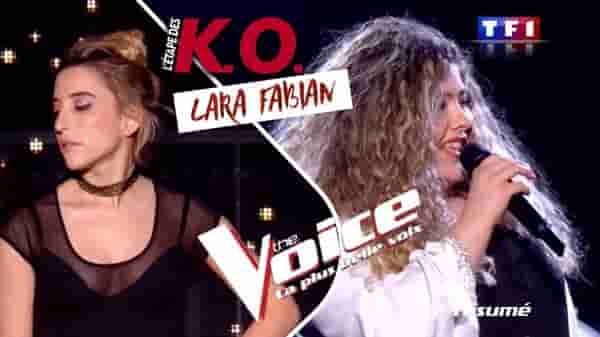 The Voice 9 : Les K.O. de Lara Fabian - ©/-\ll in One TV, All rights reserved. Do not copy. Reproduction Interdite