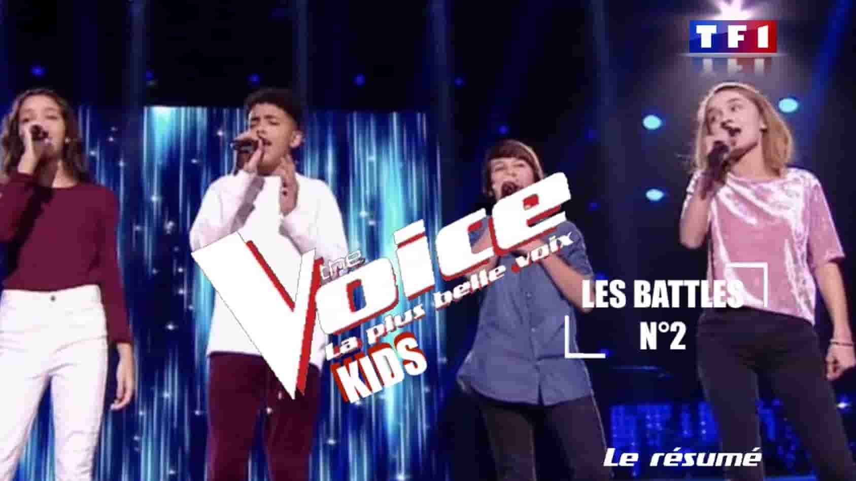 The Voice Kids 5 : Les Battles n°2 - ©/-\ll in One TV, All rights reserved. Do not copy. Reproduction Interdite