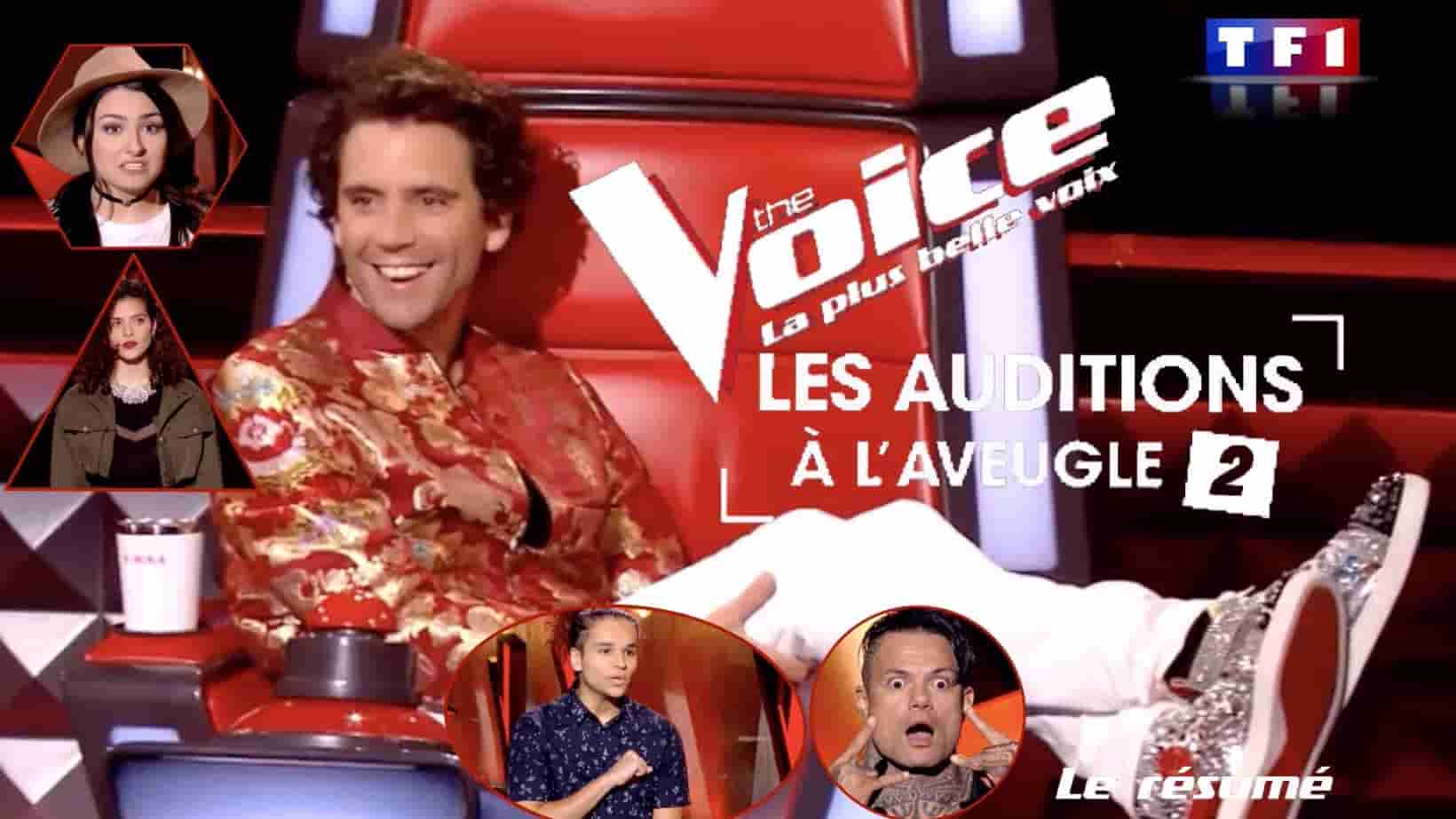 The Voice Auditions à l'Aveugle n°2 - ©/-\ll in One TV, All rights reserved. Do not copy. Reproduction Interdite