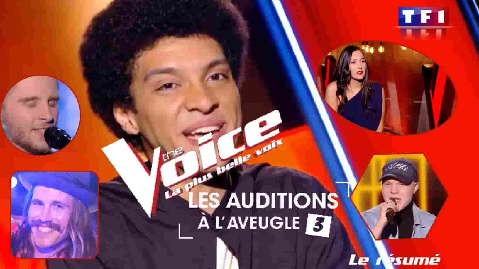 The Voice 8: prime n°3 des Auditions - ©/-\ll in One TV, All rights reserved. Do not copy. Reproduction Interdite