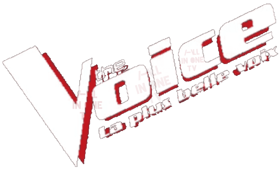 Logo The Voice - ©/-\ll in One TV, All rights reserved. Do not copy. Reproduction Interdite